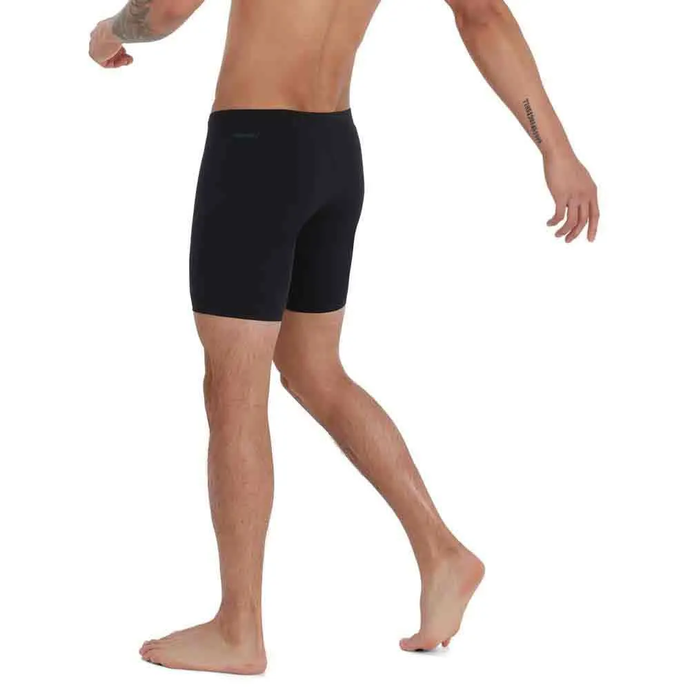 Speedo Eco Endurance + V Cut Mid Jammer, Black Speedo Eco Endurance + V Cut Mid Jammer, Black