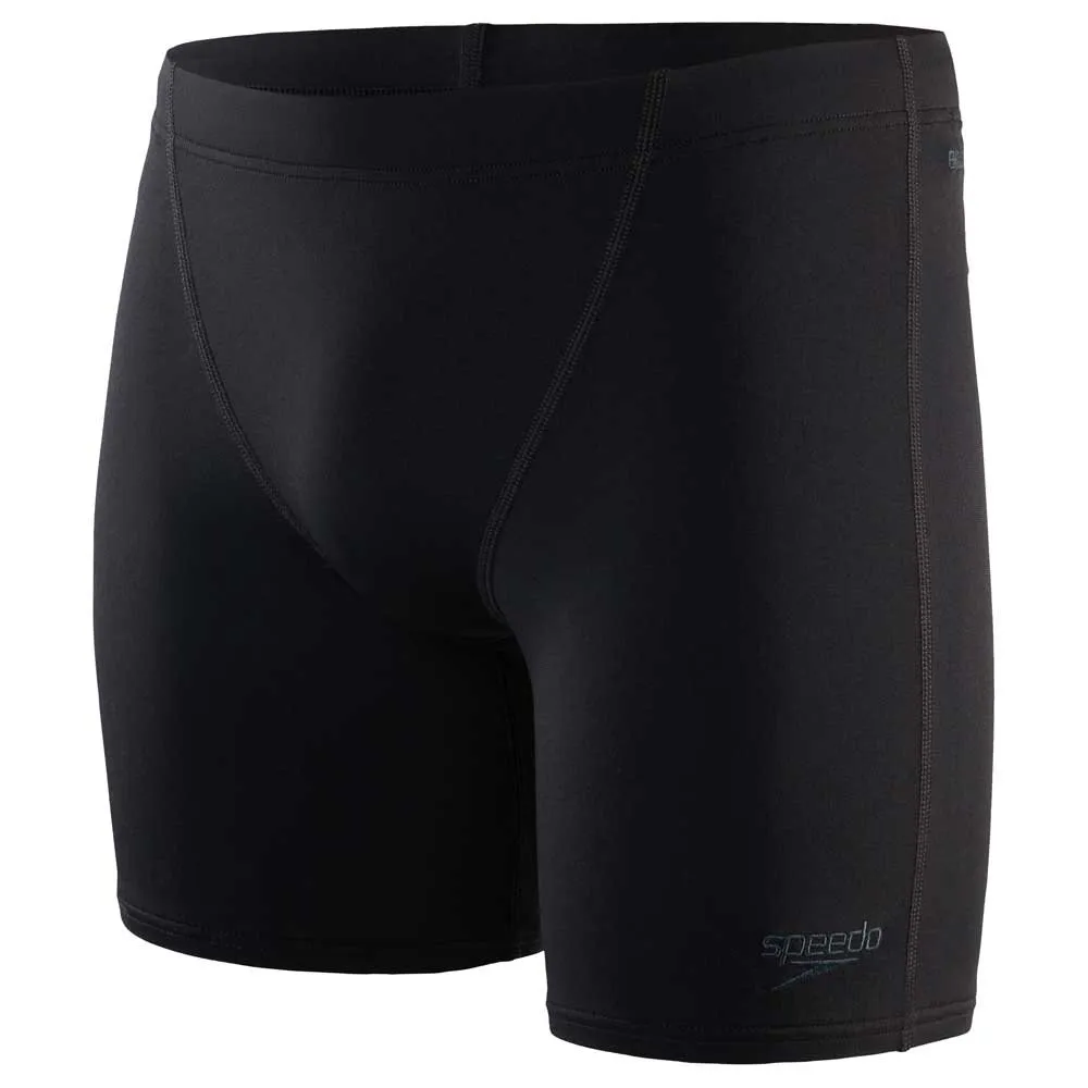 Speedo Eco Endurance + V Cut Mid Jammer, Black Speedo Eco Endurance + V Cut Mid Jammer, Black