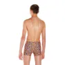 Speedo Electric Spritz Allover Badehose Boxer, Amparo blue / navy / fluo orange