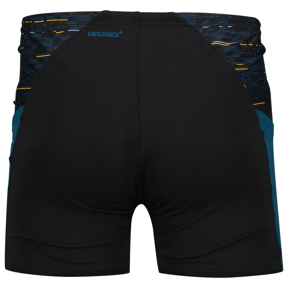 Speedo End + Max Splice Mid Jammer, Black / dark teal Speedo End + Max Splice Mid Jammer, Black / dark teal