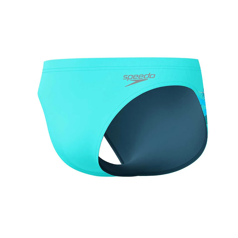 Speedo Eng Print Beachstar 2´´ Badeslip Speedo Eng Print Beachstar 2´´ Badeslip
