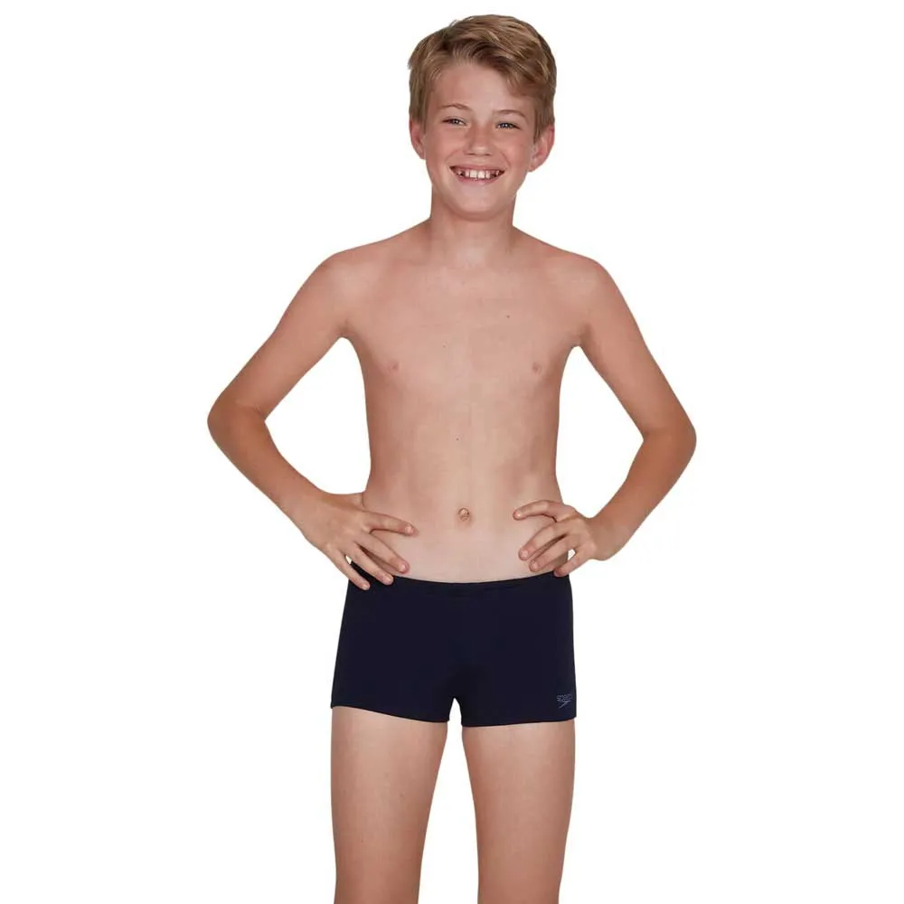 Speedo Essential Endurance+ Badehose Boxer male, True navy, 7-8Y Speedo Essential Endurance+ Badehose Boxer male, True navy, 7-8Y
