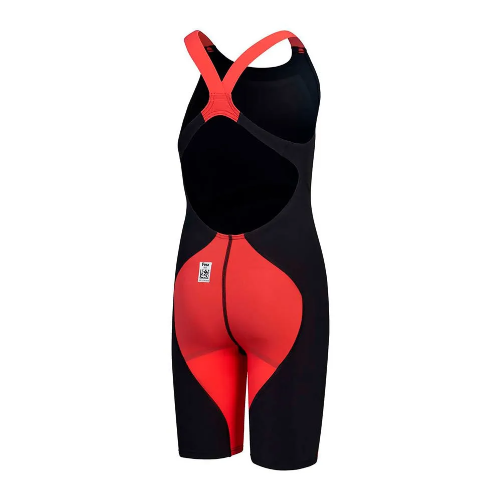 Speedo Fastskin Lzr Ignite Kneeskin Wettkampfanzug female, Black / flame red, 7-8Y Speedo Fastskin Lzr Ignite Kneeskin Wettkampfanzug female, Black / flame red, 7-8Y