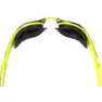Speedo Fastskin Pure Focus Mirror Schwimmbrille, Hyper yellow / smoke / silver mirror, One Size
