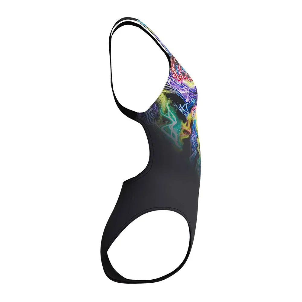 Speedo Fl Placement Printed Powerback Badeanzug female