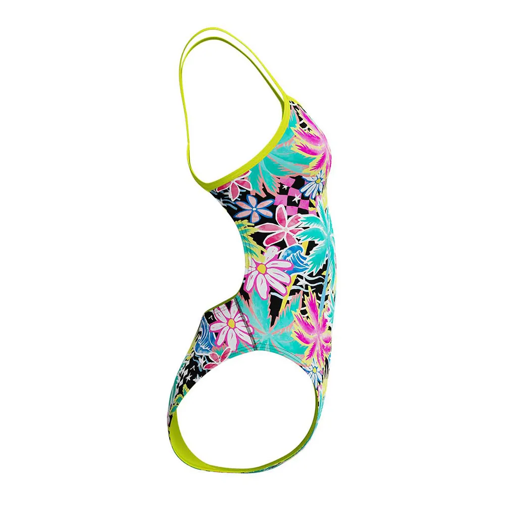 Speedo Fl Printed V-back 2.0 Badeanzug female Speedo Fl Printed V-back 2.0 Badeanzug female
