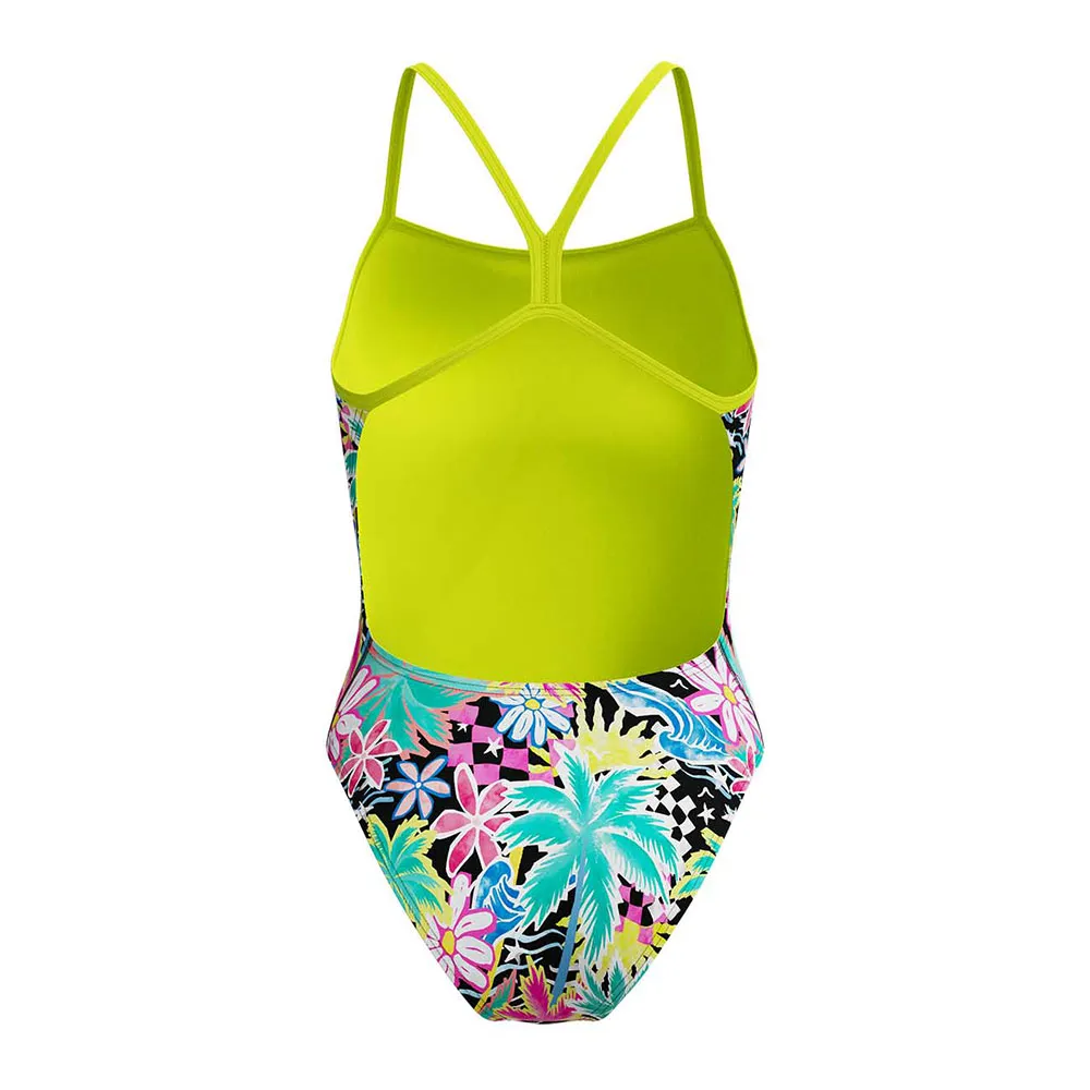 Speedo Fl Printed V-back 2.0 Badeanzug female Speedo Fl Printed V-back 2.0 Badeanzug female