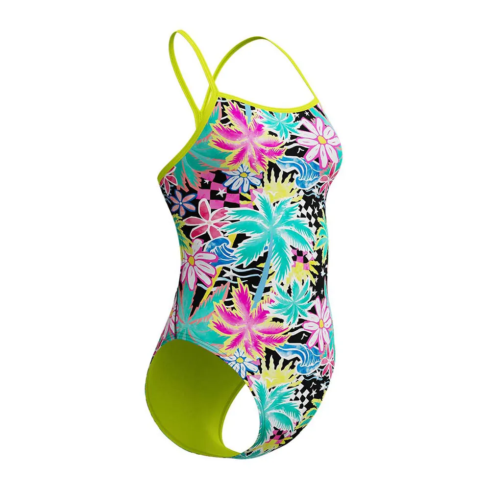 Speedo Fl Printed V-back 2.0 Badeanzug female Speedo Fl Printed V-back 2.0 Badeanzug female