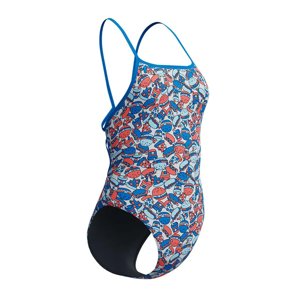 Speedo Fl Printed Web Back Badeanzug female Speedo Fl Printed Web Back Badeanzug female