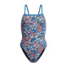 Speedo Fl Printed Web Back Badeanzug female