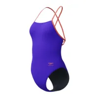 Speedo Fl Solid Tie Back Badeanzug female Speedo Fl Solid Tie Back Badeanzug female