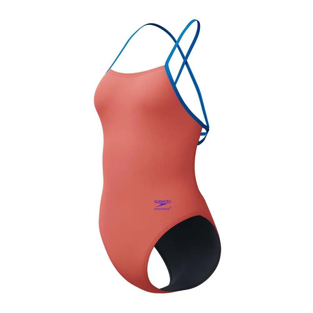 Speedo Fl Solid Tie Back Badeanzug female Speedo Fl Solid Tie Back Badeanzug female