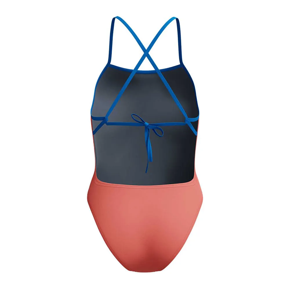 Speedo Fl Solid Tie Back Badeanzug female Speedo Fl Solid Tie Back Badeanzug female