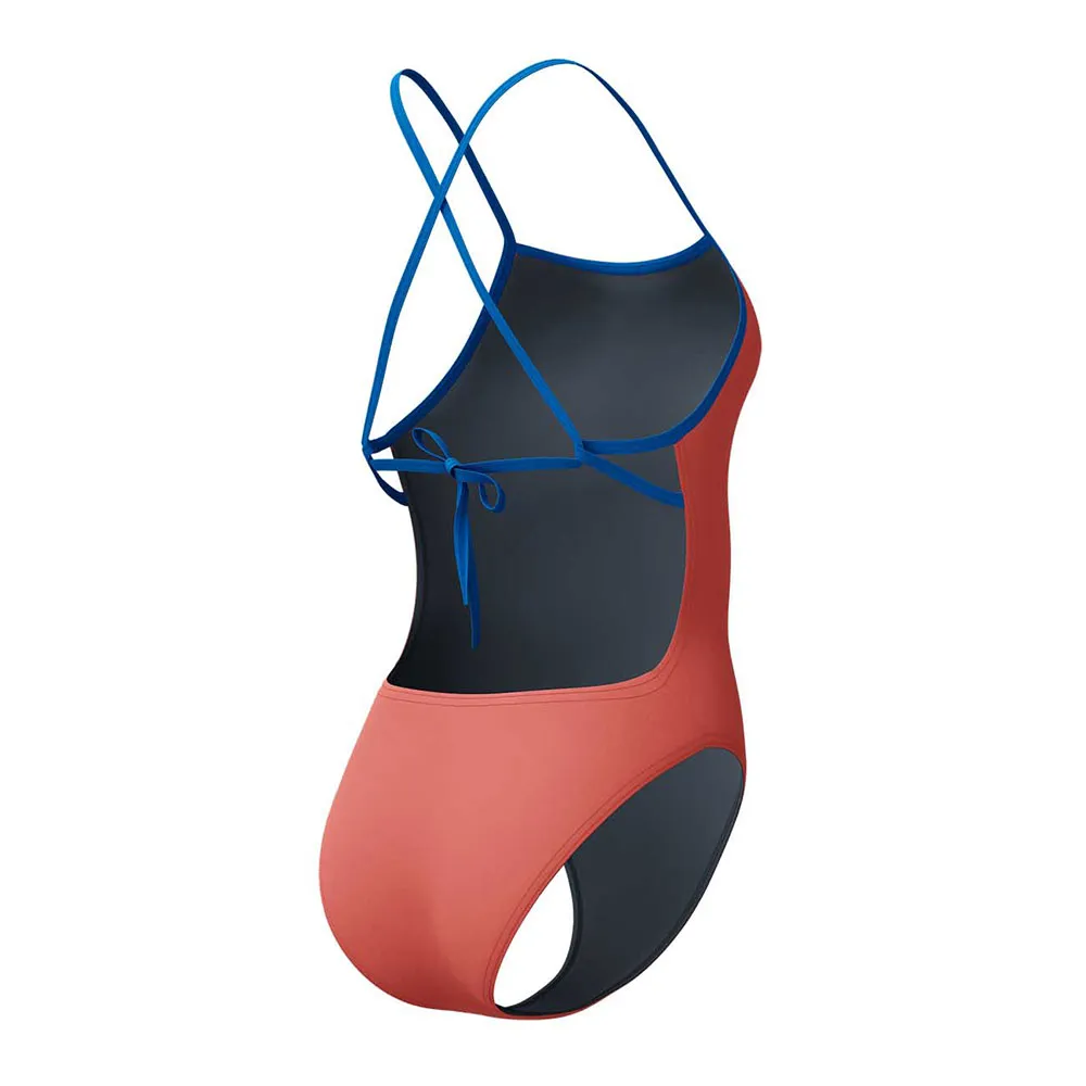 Speedo Fl Solid Tie Back Badeanzug female Speedo Fl Solid Tie Back Badeanzug female