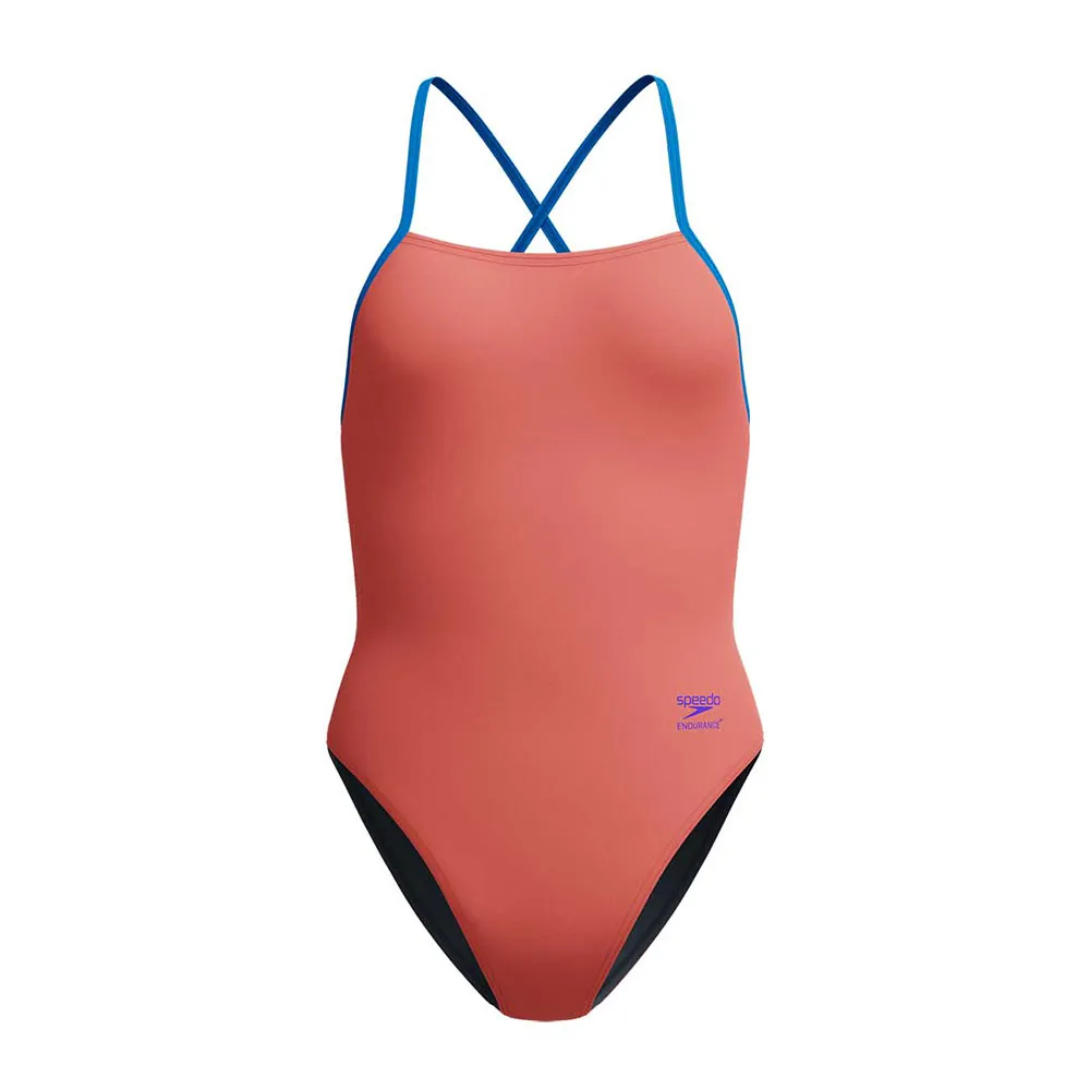 Speedo Fl Solid Tie Back Badeanzug female Speedo Fl Solid Tie Back Badeanzug female