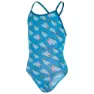 Speedo Flipper Phone Allover Vback Badeanzug female