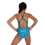 Speedo Flipper Phone Allover Vback Badeanzug female