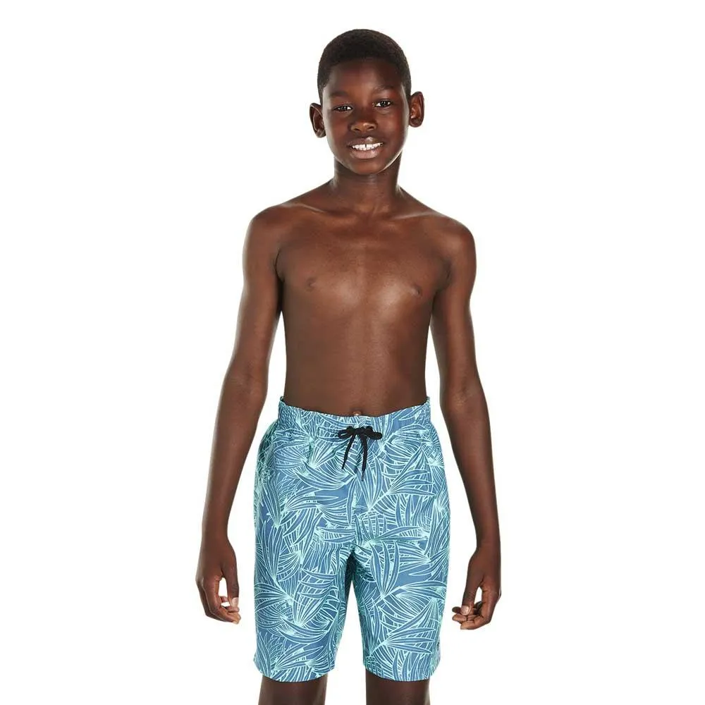 Speedo Forestfield Printed Leisure 17´´ Badeshorts male, Stellar / turquoise, 8-9Y Speedo Forestfield Printed Leisure 17´´ Badeshorts male, Stellar / turquoise, 8-9Y