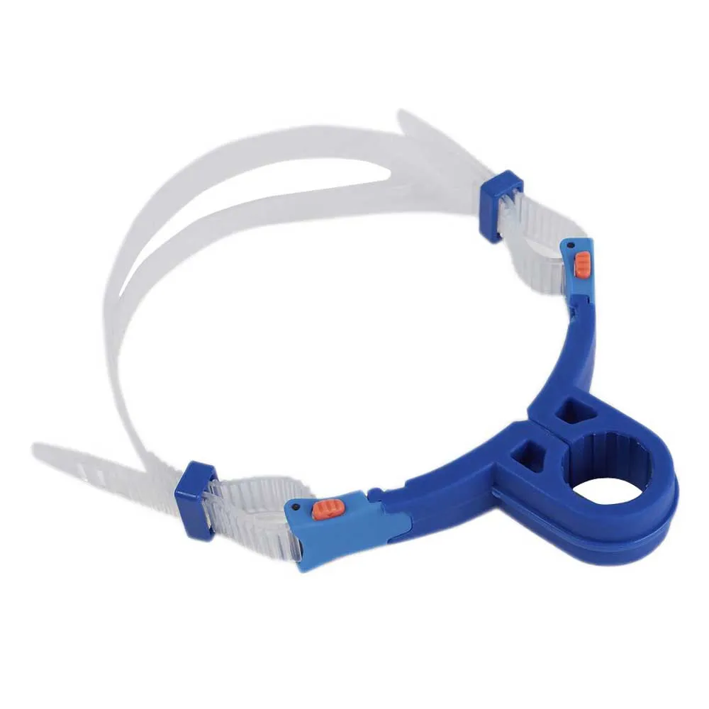 Speedo Frontal Schnorchel unisex, Bllue flame / pool blue / fluo tangerine