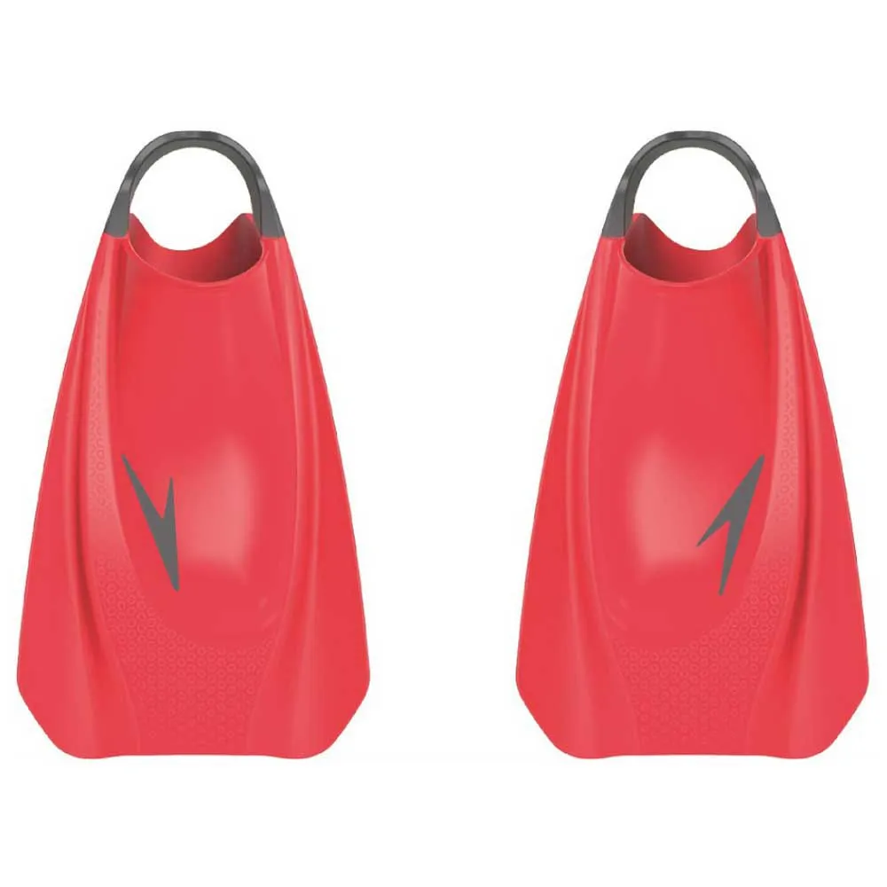 Speedo Fury Training Schwimmflossen, Lava red / chill blue / grey Speedo Fury Training Schwimmflossen, Lava red / chill blue / grey