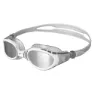 Speedo Futura Biofuse Flexiseal Schwimmbrille Mit Spiegelglas unisex, Cool grey / white / silver, One Size