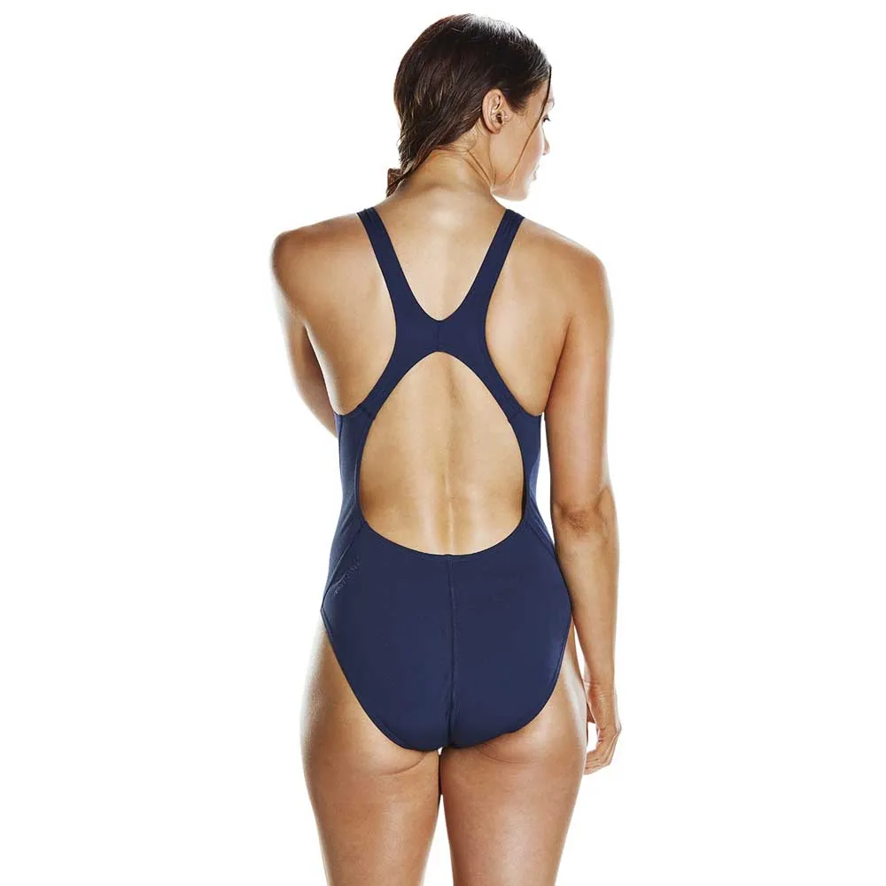 Speedo Gemstoneflash Recordbreaker Badeanzug, Navy / diva / fluo orange Speedo Gemstoneflash Recordbreaker Badeanzug, Navy / diva / fluo orange