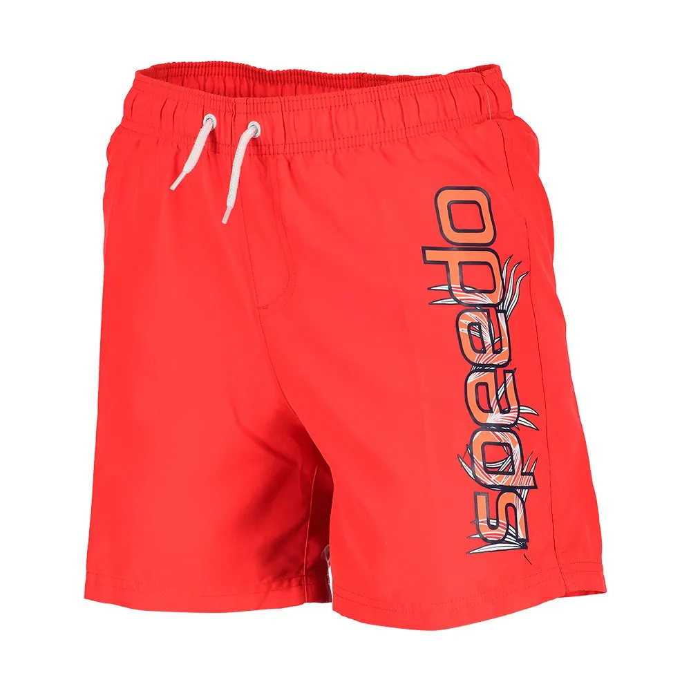 Speedo Graphic Leisure 15´´ Badeshorts, Red Speedo Graphic Leisure 15´´ Badeshorts, Red