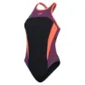 Speedo High Neck Splice Cross Back Badeanzug