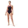 Speedo High Neck Splice Cross Back Badeanzug