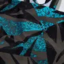 Speedo Hyper Boom Allover Medalist Badeanzug female, Black / bolt / dove grey, 5-6Y