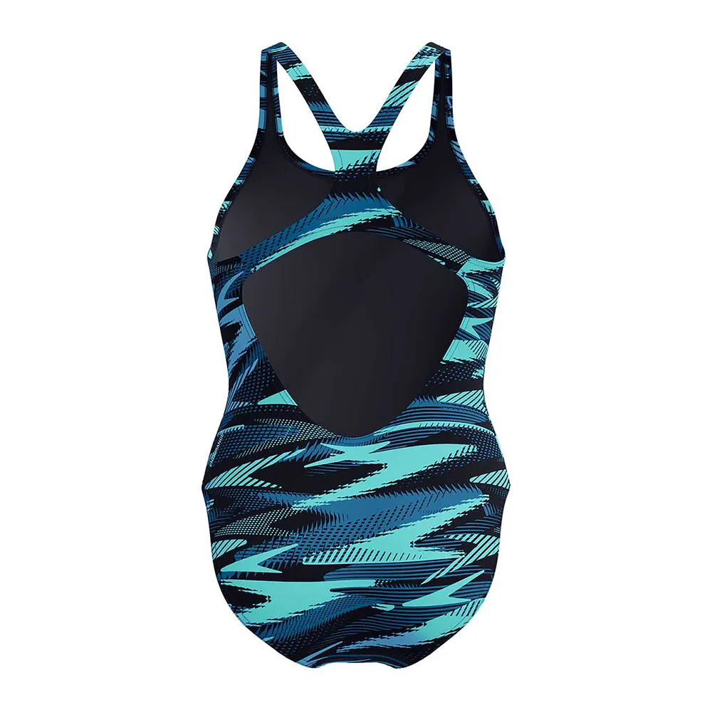 Speedo Hyperboom Allover Medalist Badeanzug female