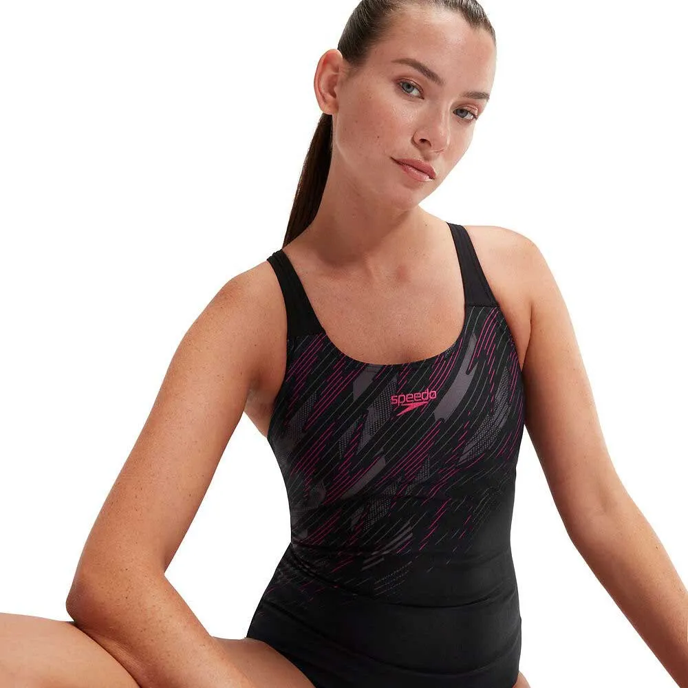 Speedo Hyperboom Placement Muscleback Badeanzug Speedo Hyperboom Placement Muscleback Badeanzug