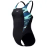 Speedo Hyperboom Splice Muscleback Badeanzug female, Dark teal, 36