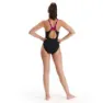 Speedo Hyperboom Splice Muscleback Eco Endurance+ Badeanzug female, Black / electric pink / ecstatic pink