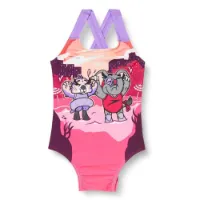 Speedo Learn To Swim Printed Crossback Badeanzug Speedo Learn To Swim Printed Crossback Badeanzug