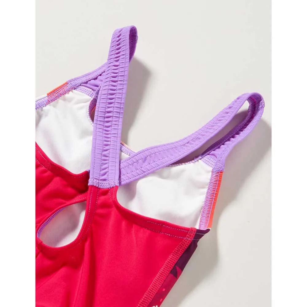 Speedo Learn To Swim Printed Crossback Badeanzug