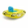 Speedo Learn To Swim Swim Seat 0-1 Schwimmring unisex, Bright yellow / black / azure blue, Up to 11kg