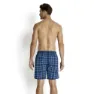 Speedo Line Check Yarn Dyed Leisure 18´´ Badeshorts, Navy / powder blue / fresh water / white