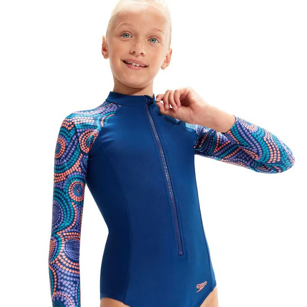Speedo Long Sleeve Paddle Badeanzug female