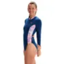 Speedo Long Sleeve Panel Badeanzug