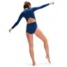 Speedo Long Sleeve Panel Badeanzug female