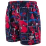 Speedo Marvel Spiderman 11´´ Badeshorts male, Navy / lava red / neon blue, 12-24MON