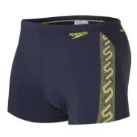 Speedo Monogram Aqua Badehose Boxer Speedo Monogram Aqua Badehose Boxer