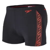 Speedo Monogram Aqua Badehose Boxer Speedo Monogram Aqua Badehose Boxer