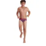 Speedo Mosh Pit Allover 6.5 Cm Badeslip male, Black / lava red / blue flame, 13-14Y
