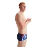 Speedo Placement Digital 17 Cm Badeslip, Cerulean blue / true cobalt / watermelon / white
