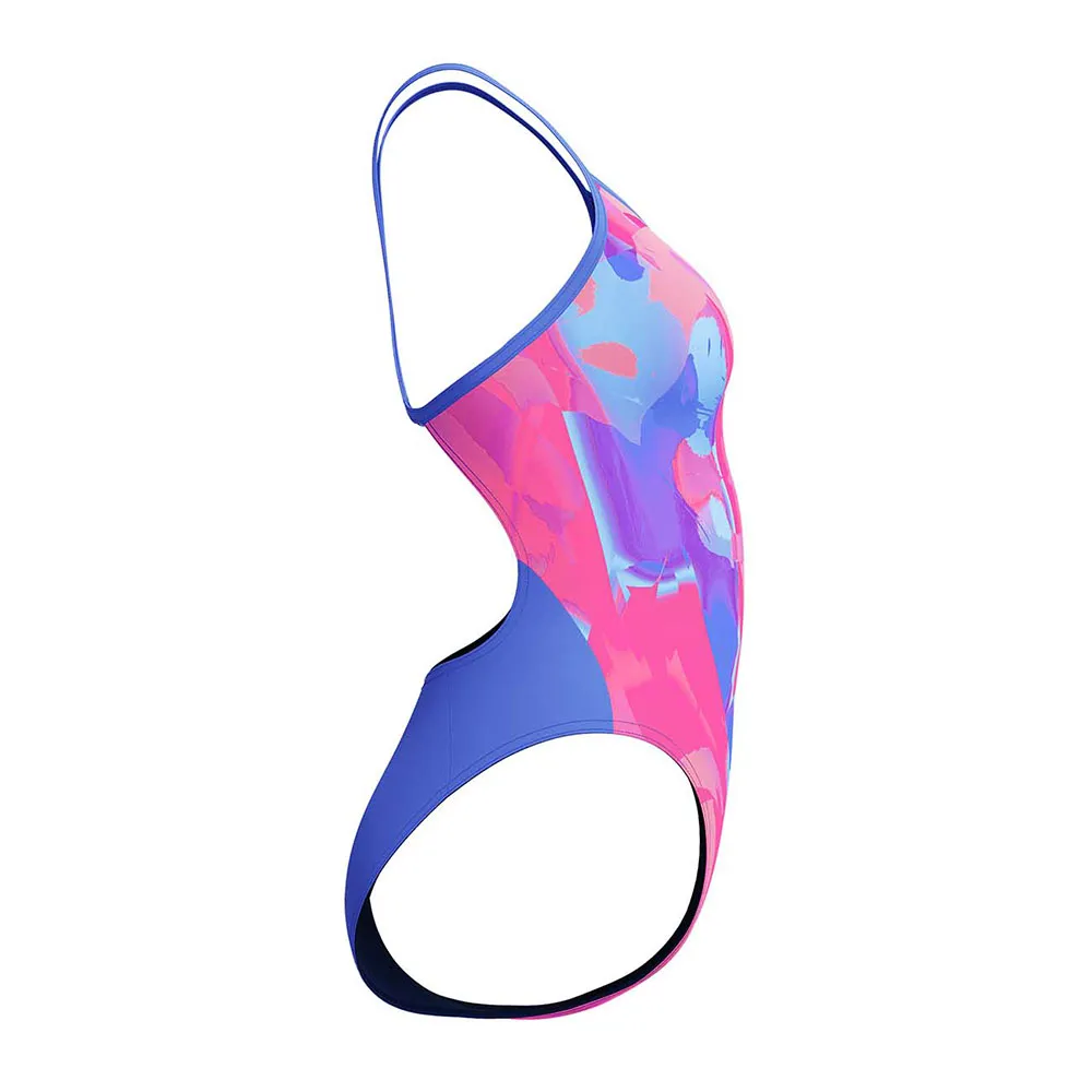 Speedo Placement Digital Turnback Badeanzug female Speedo Placement Digital Turnback Badeanzug female