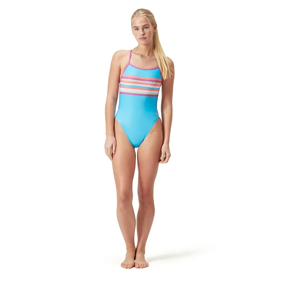 Speedo Placement Vback Badeanzug female