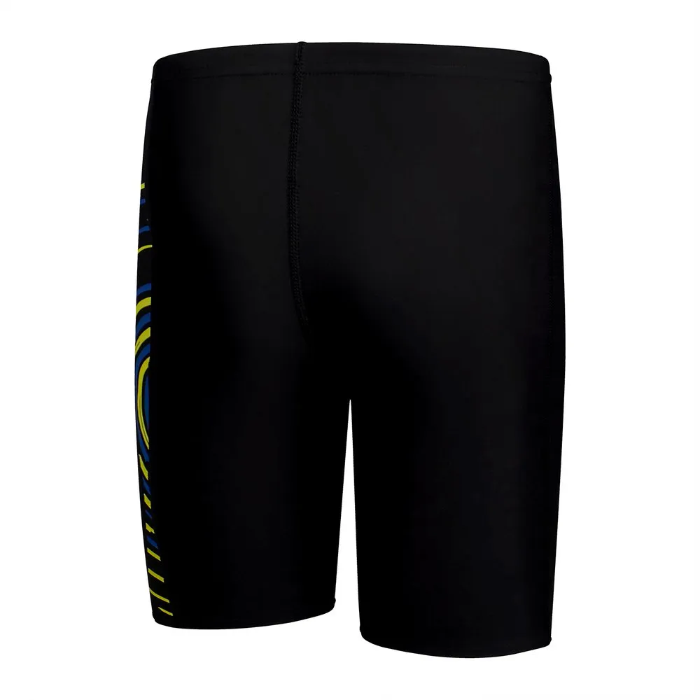 Speedo Plastisol Placem Jammer male, Black / blue, 10Y Speedo Plastisol Placem Jammer male, Black / blue, 10Y