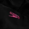 Speedo Plastisol Placement Muscleback Badeanzug female, Black / rose violet / bondi blue, 5-6Y